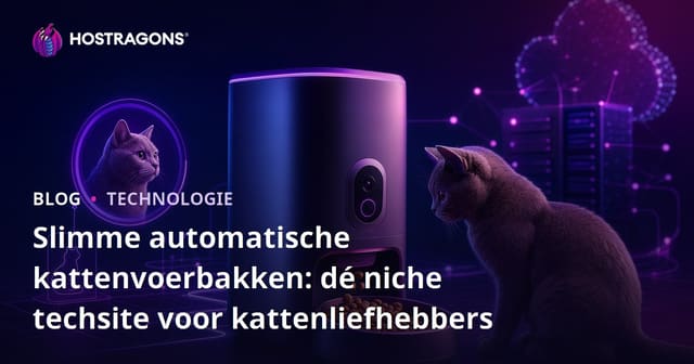 Slimme automatische kattenvoerbakken: dé niche techsite voor kattenliefhebbers