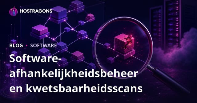 Software-afhankelijkheidsbeheer en kwetsbaarheidsscans