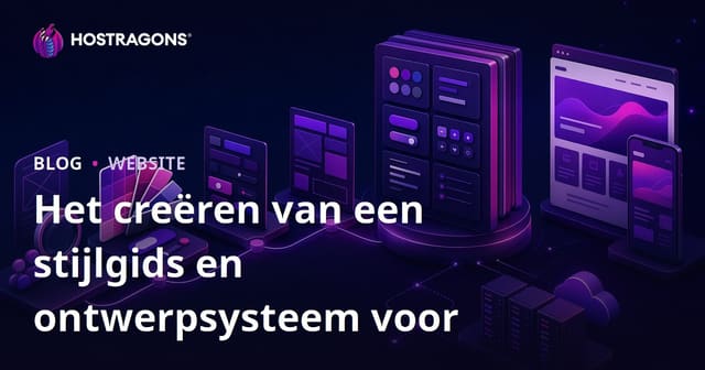 Gids voor het Creëren van een Stijlhandleiding en Ontwerp Systeem