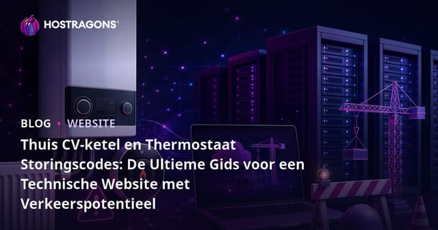 Thuis CV-ketel en Thermostaat Storingscodes: De Ultieme Gids voor een Technische Website met Verkeerspotentieel