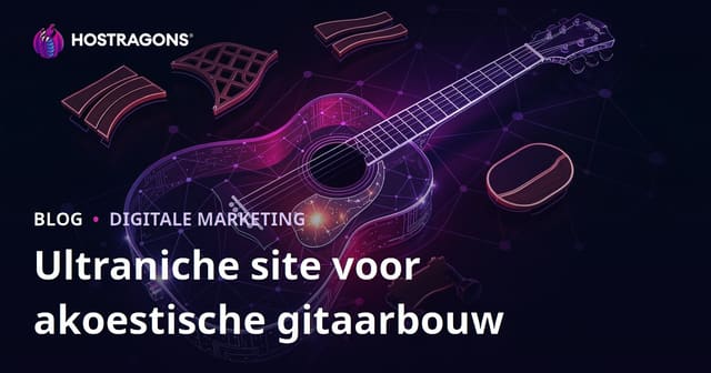Ultra Niche Website Over Akoestische Gitaarbouw en Luthier Materialen