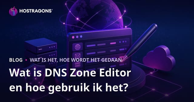 Wat is DNS Zone Editor en hoe gebruik ik het?