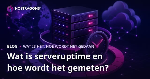 Wat is serveruptime en hoe wordt het gemeten?