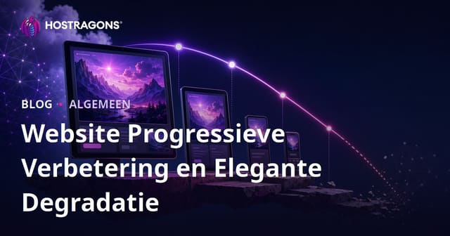 Website Progressieve Verbetering en Elegante Afbraak