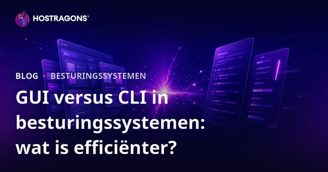 GUI versus CLI in besturingssystemen: wat is efficiënter?