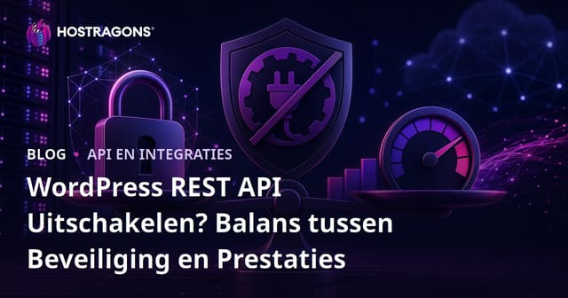 WordPress REST API Uitschakelen? Balans tussen Beveiliging en Prestaties