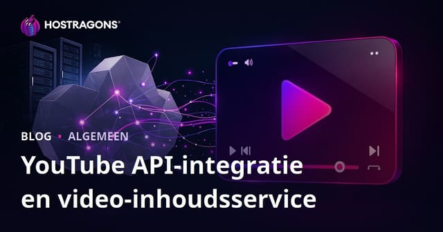 YouTube API-integratie en video-inhoudsservice