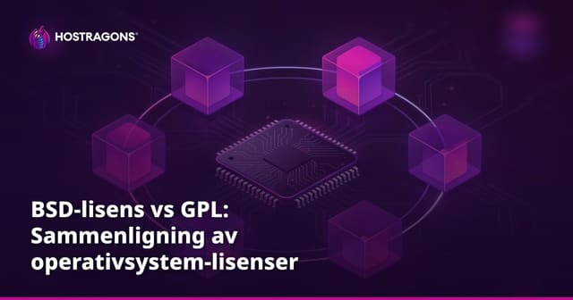 BSD-lisens vs GPL: Sammenligning av operativsystem-lisenser