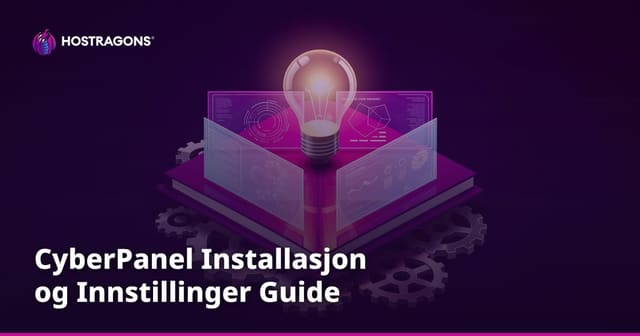 CyberPanel installasjonsinnstillingsguide