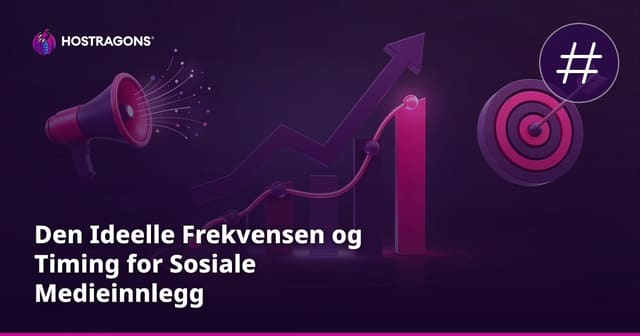 Den Ideelle Frekvensen og Timing for Sosiale Medieinnlegg