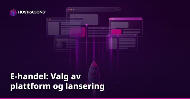 E-handel: Valg av plattform og lansering