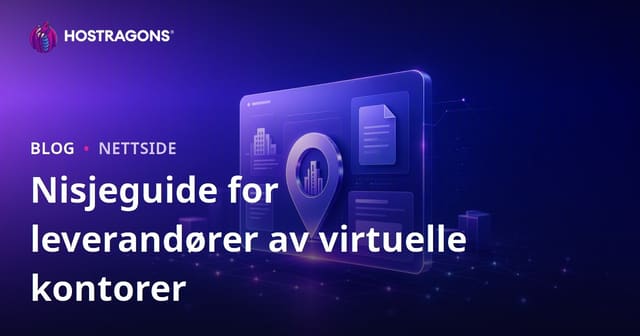Bare en bedrifts nisje nettsted som vurderer virtuelle kontorer og lovlige adresseleverandører