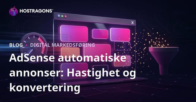 Skader Google AdSense automatisk annonsering på konverteringsraten og hastigheten?