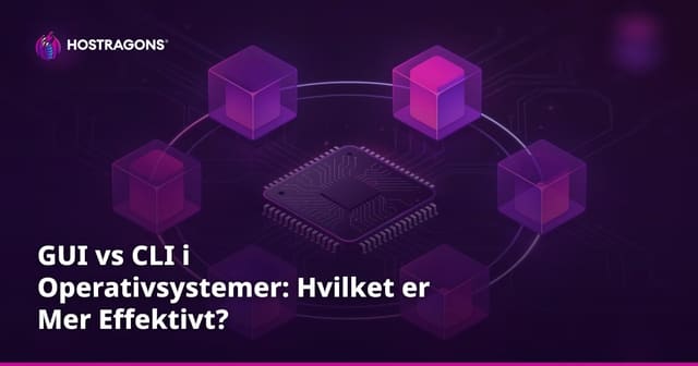 GUI vs CLI i Operativsystemer: Hvilket er Mer Effektivt?