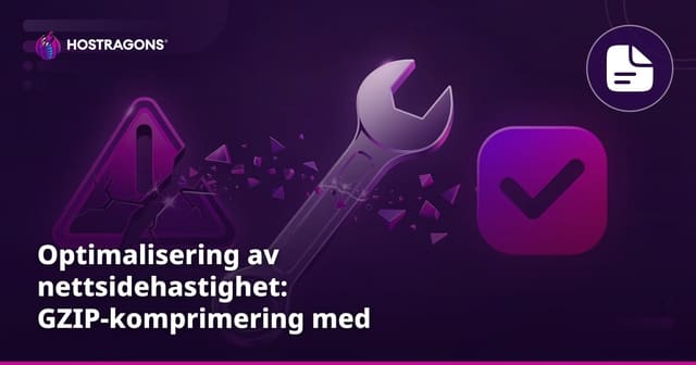 Optimalisering av nettsidehastighet: GZIP-komprimering med .htaccess