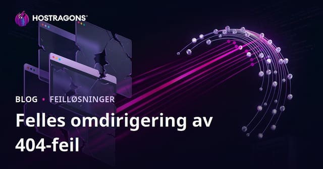 Håndtering av 404 Not Found-feil med Masseomdirigering
