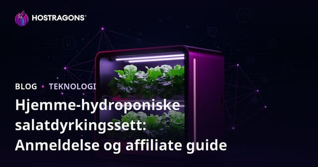 Hjemme-hydroponiske salatdyrkingssett: Anmeldelse og affiliate guide