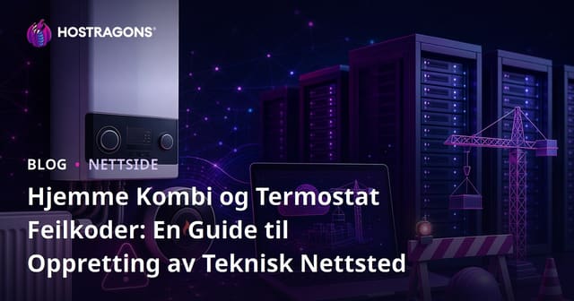 Hjemme Kombi og Termostat Feilkoder: En Guide til Oppretting av Teknisk Nettsted