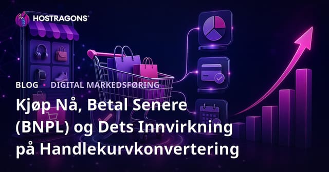 Effekten av 'Kjøp Nå, Betal Senere' (BNPL) systemer på handlekurvkonvertering i e-handel.