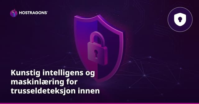 Kunstig intelligens og maskinlæring for trusseldeteksjon innen cybersikkerhet