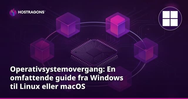 Operativsystemovergang: En omfattende guide fra Windows til Linux eller macOS