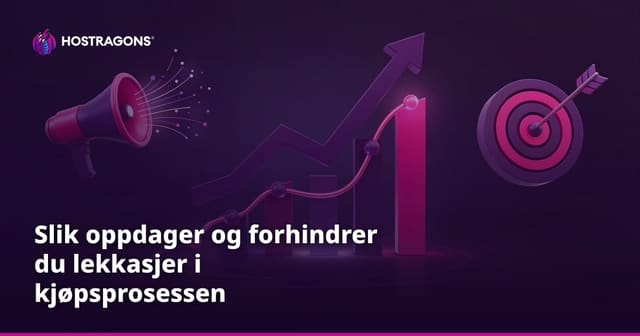 Slik oppdager og forhindrer du lekkasjer i kjøpsprosessen