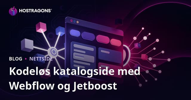 Opprettelse av en Kodesfri Dataliste med Webflow og Jetboost
