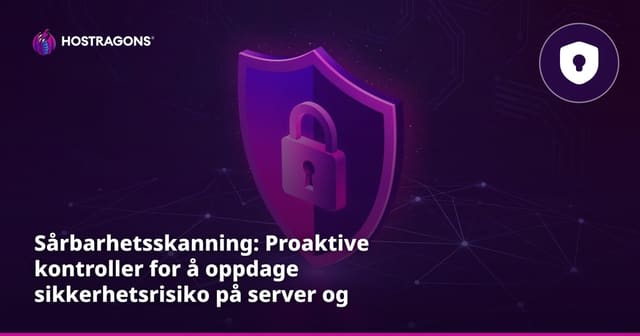 Sårbarhetsskanning: Identifisere svakheter med regelmessige kontroller