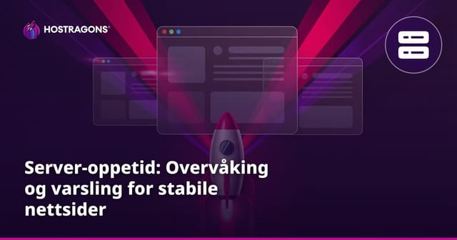 Server-oppetid: Overvåking og varsling for stabile nettsider