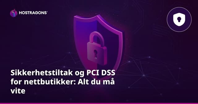 Sikkerhetstiltak og PCI DSS for nettbutikker: Alt du må vite