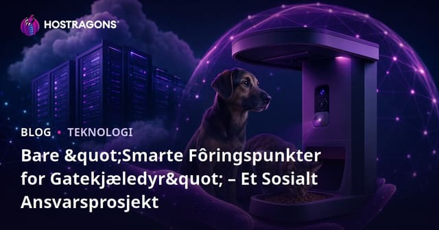 Bare "Smarte Fôringspunkter for Gatekjæledyr" – Et Sosialt Ansvarsprosjekt