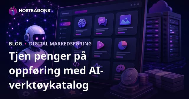 Tjen penger ved å opprette en AI Verktøydirektorium-nettside