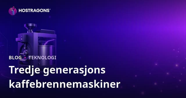 Tredje Generasjons Kaffe Ristemaskiner: En Niche Industriell Blogg