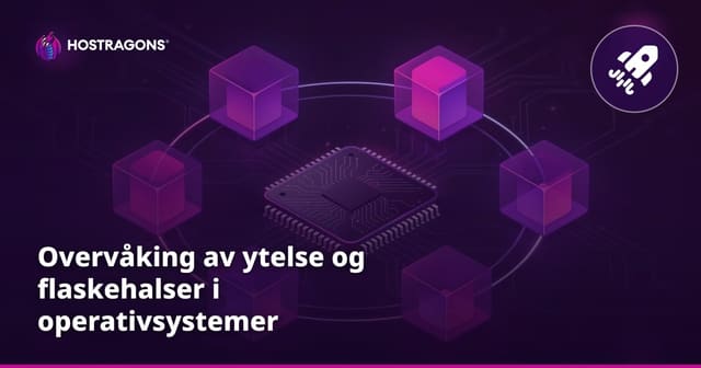 Overvåking av ytelse og flaskehalser i operativsystemer