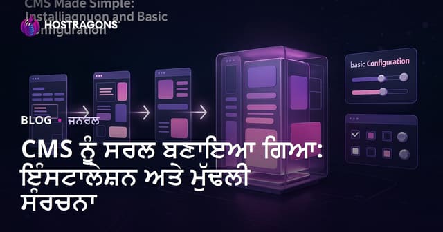 CMS Made Simple: ਕੌਂਫਿਗਰ ਕਰਨਾ ਤੇ ਸ਼ੁਰੂਆਤੀ ਸੈਟਅੱਪ (ਪੰਜਾਬੀ ਹੋਸਟਿੰਗ ਲਈ)