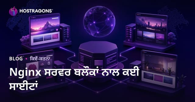 Nginx ਸਰਵਰ ਬਲਾਕਾਂ (ਵਿਰਚੁਅਲ ਹੋਸਟ) ਨਾਲ ਇੱਕ ਤੋਂ ਵੱਧ ਸਾਈਟਾਂ ਨੂੰ ਹੋਸਟ ਕਰਨਾ