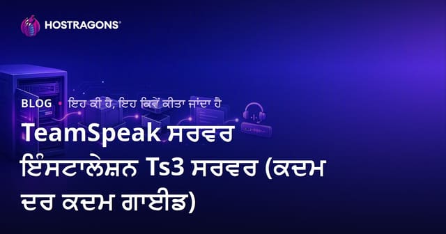 TeamSpeak ਸਰਵਰ ਇੰਸਟਾਲੇਸ਼ਨ Ts3 ਸਰਵਰ (ਕਦਮ ਦਰ ਕਦਮ ਗਾਈਡ)