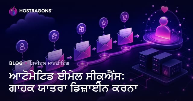 ਆਟੋਮੇਟਿਡ ਈਮੇਲ ਸੀਕੁਐਂਸ: ਗਾਹਕ ਯਾਤਰਾ ਡਿਜ਼ਾਈਨ ਕਰਨਾ