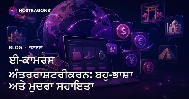 ਈ-ਕਾਮਰਸ ਅੰਤਰਰਾਸ਼ਟਰੀਕਰਨ: ਬਹੁ-ਭਾਸ਼ਾ ਅਤੇ ਮੁਦਰਾ ਸਹਾਇਤਾ