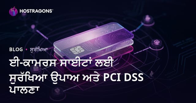 ਈ-ਹੋਸ ਘਰਾਖ ਵੀਪਾਰ ਵੈੱਬਸਾਈਟਾਂ ਲਈ ਸੁਰੱਖਿਆ ਉਪਾਅ ਅਤੇ PCI DSS ਅਨੁਕੂਲਤਾ