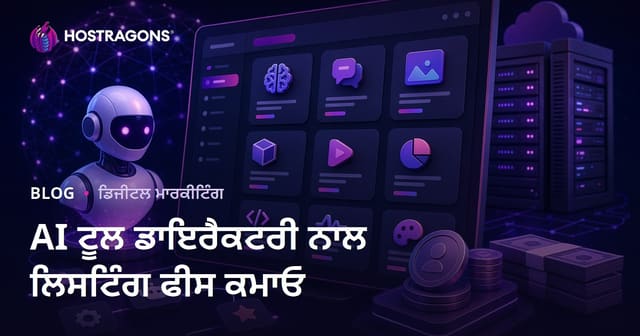 ਏ.ਆਈ. ਟੂਲ ਡਾਇਰੈਕਟਰੀ ਸਾਈਟ ਬਣਾਕੇ ਲਿਸਟਿੰਗ ਫੀਸ ਤੋਂ ਪੈਸਾ ਕਮਾਉਣਾ
