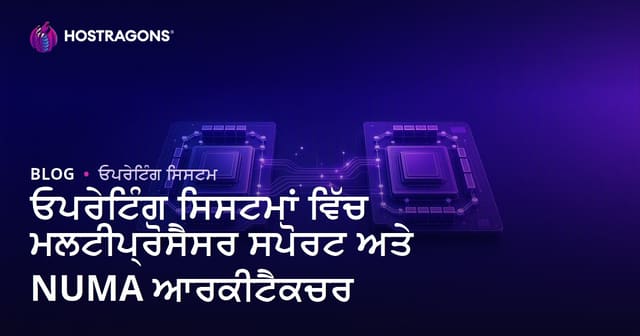 ਮਲਟੀ-ਪ੍ਰੋਸੈਸਰ ਸਹਾਇਕ ਓਪਰੇਟਿੰਗ ਸਿਸਟਮਜ਼ ਅਤੇ NUMA ਮੀਮਾਰ ਦੀ ਵਿਅਕਤੀਗਤ ਢੰਗੀ ਵਿਆਖਿਆ