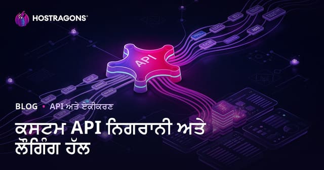 ਕਸਟਮ API ਨਿਗਰਾਨੀ ਅਤੇ ਲੌਗਿੰਗ ਹੱਲ