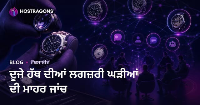 ਦੂਜੇ ਹੱਥ ਲਗਜ਼ਰੀ ਘੜੀਆਂ ਦੀ ਮੁਲਾਂਕਣ ਅਤੇ ਘੜੀ ਦਿਲਚਸਪੀ ਰਖਣ ਵਾਲਿਆਂ ਲਈ ਨਿਸ਼ ਫੋਰਮ ਪ੍ਰਬੰਧਨ