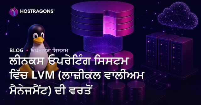 ਲੀਨਕਸ ਓਪਰੇਟਿੰਗ ਸਿਸਟਮ ਵਿੱਚ LVM (ਲਾਜ਼ੀਕਲ ਵਾਲੀਅਮ ਮੈਨੇਜਮੈਂਟ) ਦੀ ਵਰਤੋਂ