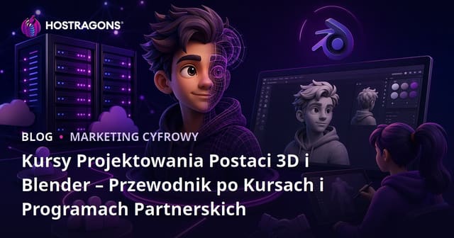 Kursy Projektowania Postaci 3D i Blender – Przewodnik po Kursach i Programach Partnerskich