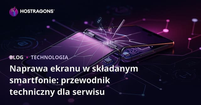 Naprawa ekranu w składanym smartfonie: przewodnik techniczny dla serwisu