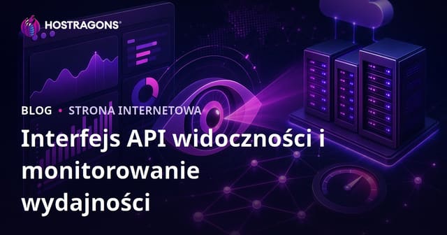 Interfejs API widoczności i monitorowanie wydajności