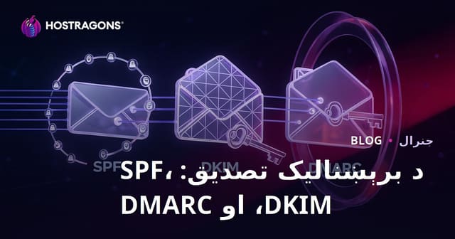 د برېښنالیک تصدیق: SPF، DKIM، او DMARC