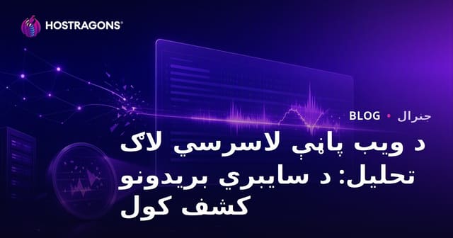 د ویب پاڼې لاسرسي لاګ تحلیل: د سایبري بریدونو کشف کول